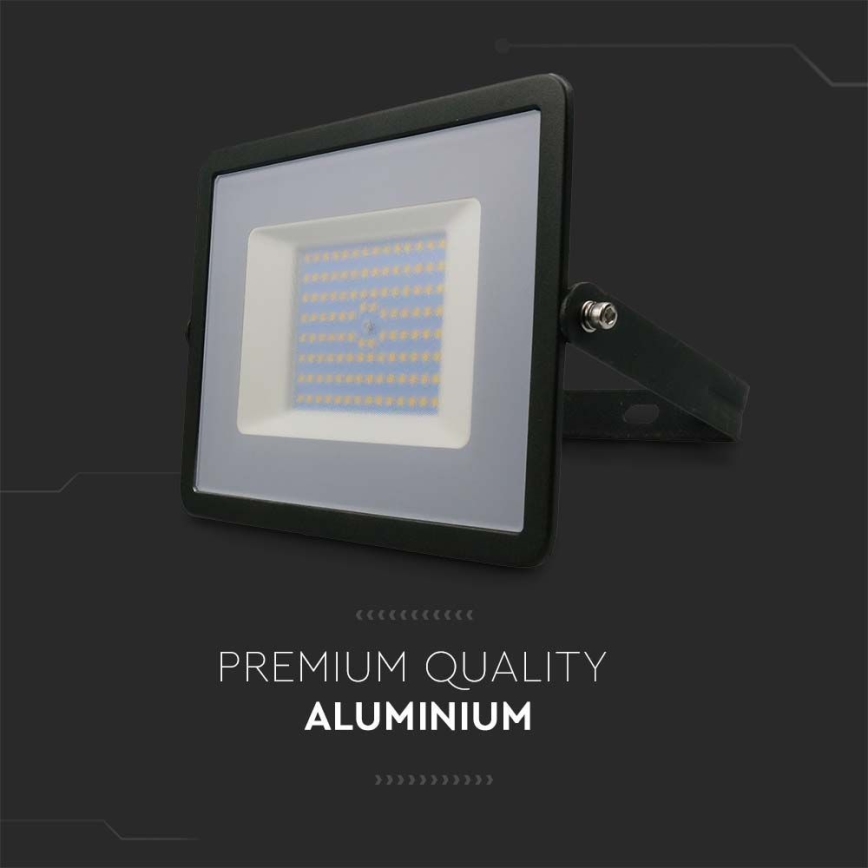 Holofote LED LED/100W/230V 4000K IP65 preto