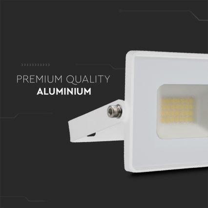 Holofote LED LED/20W/230V 4000K IP65 branco