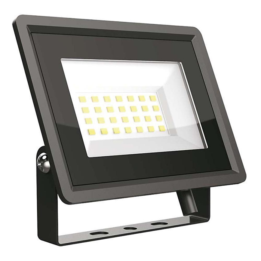 Holofote LED LED/20W/230V 6500K IP65 preto