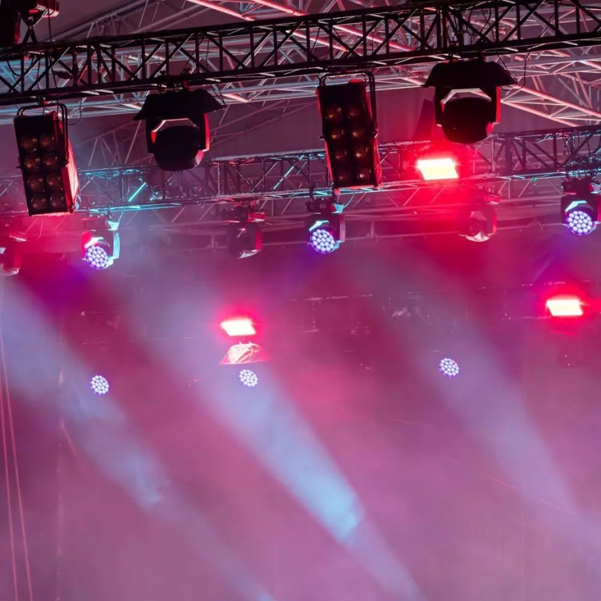 Holofote LED LED/20W/230V IP65 rosa iluminação