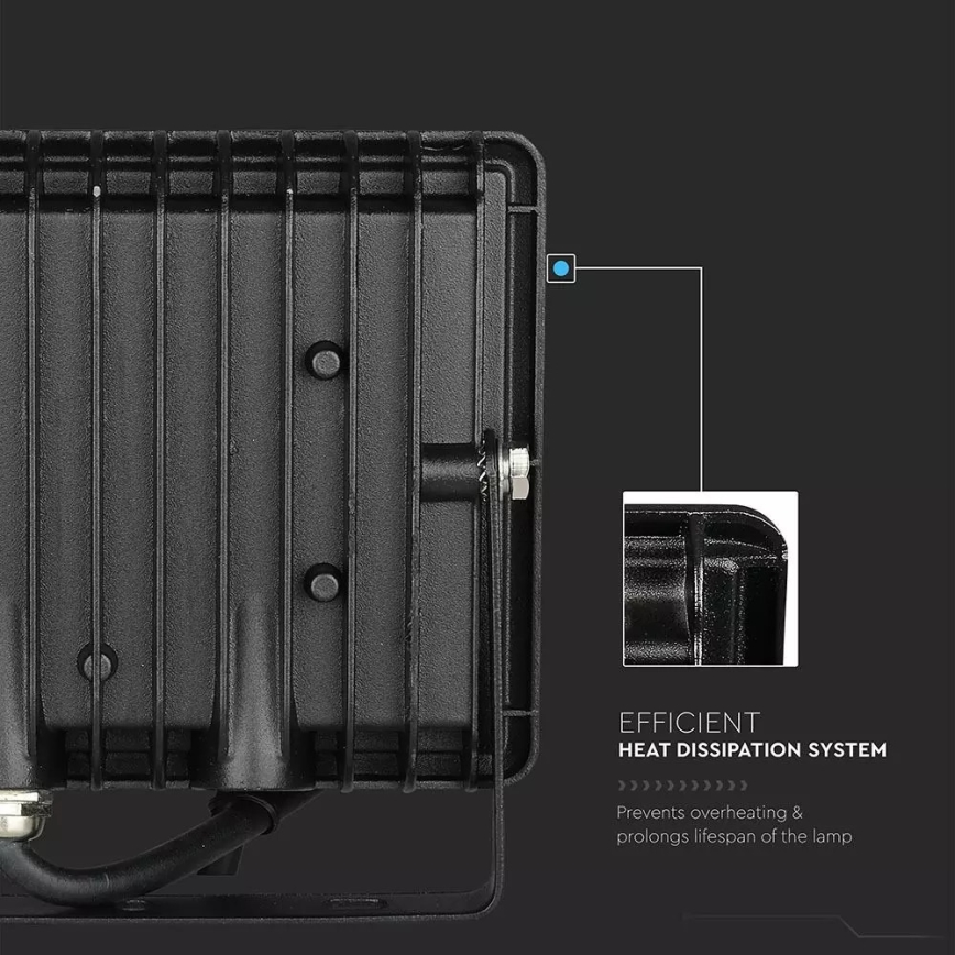 Holofote LED LED/20W/230V IP65 rosa iluminação