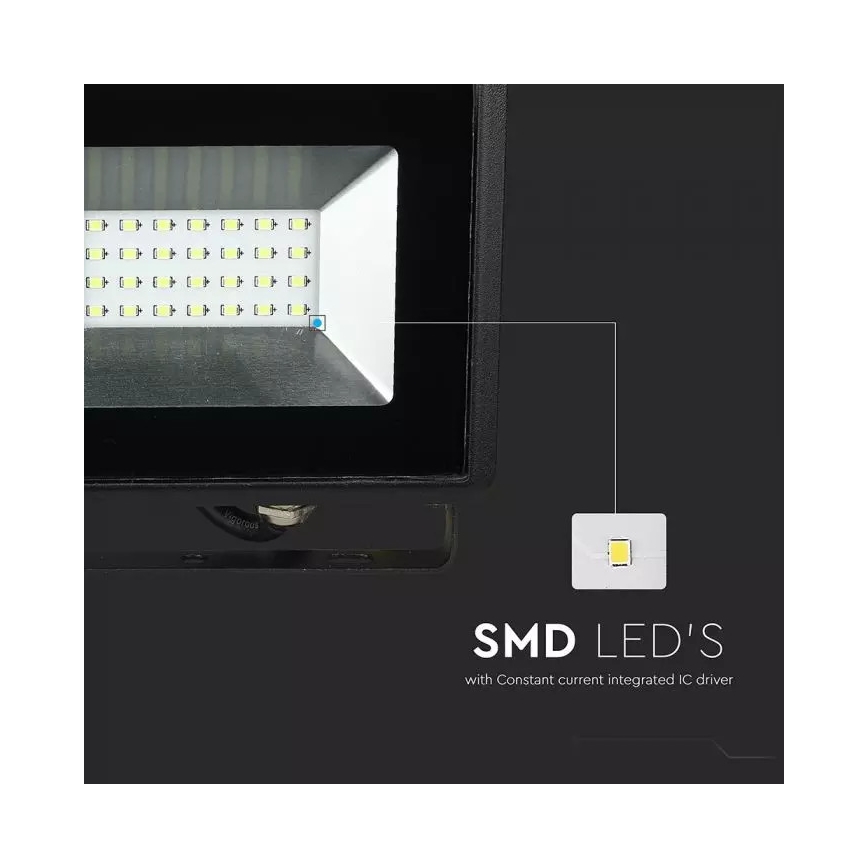 Holofote LED LED/20W/230V IP65 verde