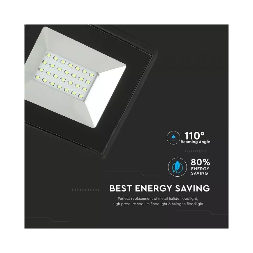 Holofote LED LED/20W/230V IP65 verde