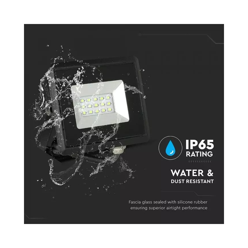 Holofote LED LED/20W/230V IP65 verde