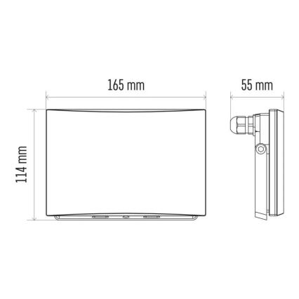 Holofote LED LED/30,5W/230V IP65