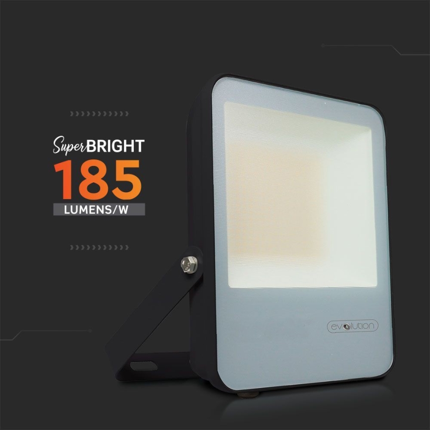 Holofote LED LED/50W/230V 6400K IP65 preto