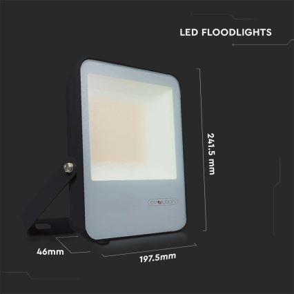 Holofote LED LED/50W/230V 6400K IP65 preto