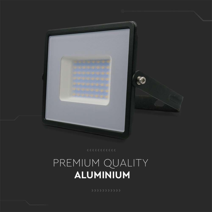 Holofote LED LED/50W/230V 6500K IP65 preto