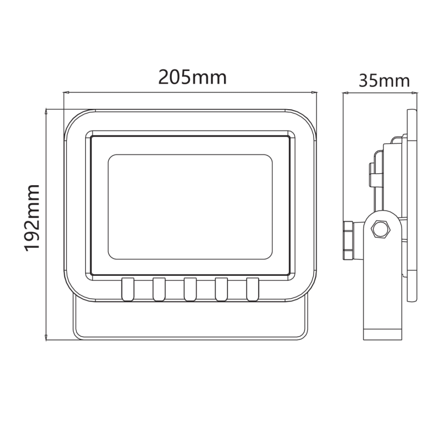 Holofote LED LED/50W/230V IP65