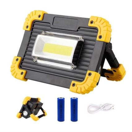 Holofote LED recarregável LED/10W/4000 mAh