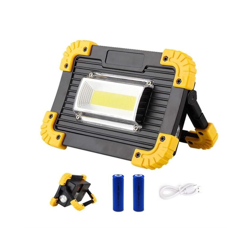 Holofote LED recarregável LED/10W/4000 mAh