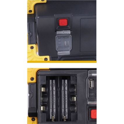 Holofote LED recarregável LED/10W/4000 mAh