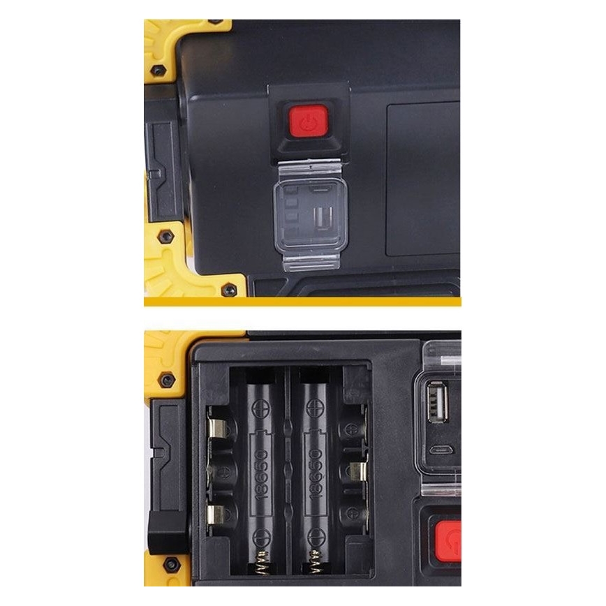 Holofote LED recarregável LED/10W/4000 mAh