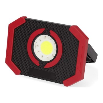 Holofote LED regulável com Power Bank LED/10W/3000 mAh IPX2