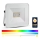 Holofote LED RGB inteligente e regulável LED/20W/230V IP65 branco