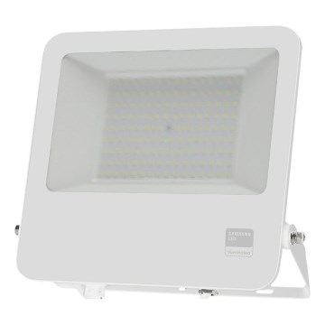 Holofote LED SAMSUNG CHIP LED/100W/230V 6400K IP65 branco