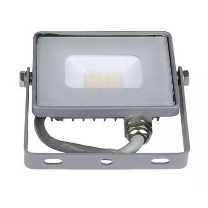Holofote LED SAMSUNG CHIP LED/10W/230V IP65 4000K cinzento