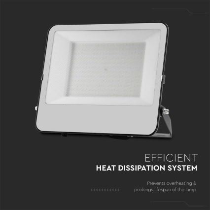 Holofote LED SAMSUNG CHIP LED/200W/230V 4000K IP65 preto