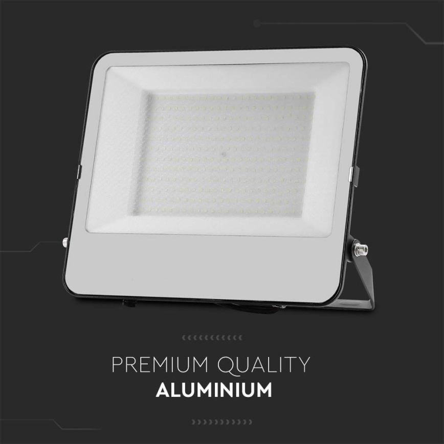 Holofote LED SAMSUNG CHIP LED/200W/230V 4000K IP65 preto