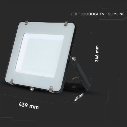 Holofote LED SAMSUNG CHIP LED/200W/230V 6400K IP65