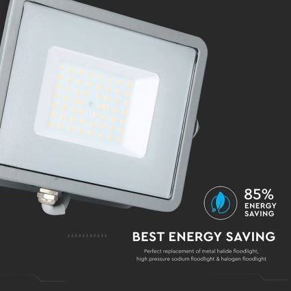 Holofote LED SAMSUNG CHIP LED/50W/230V 6400K IP65