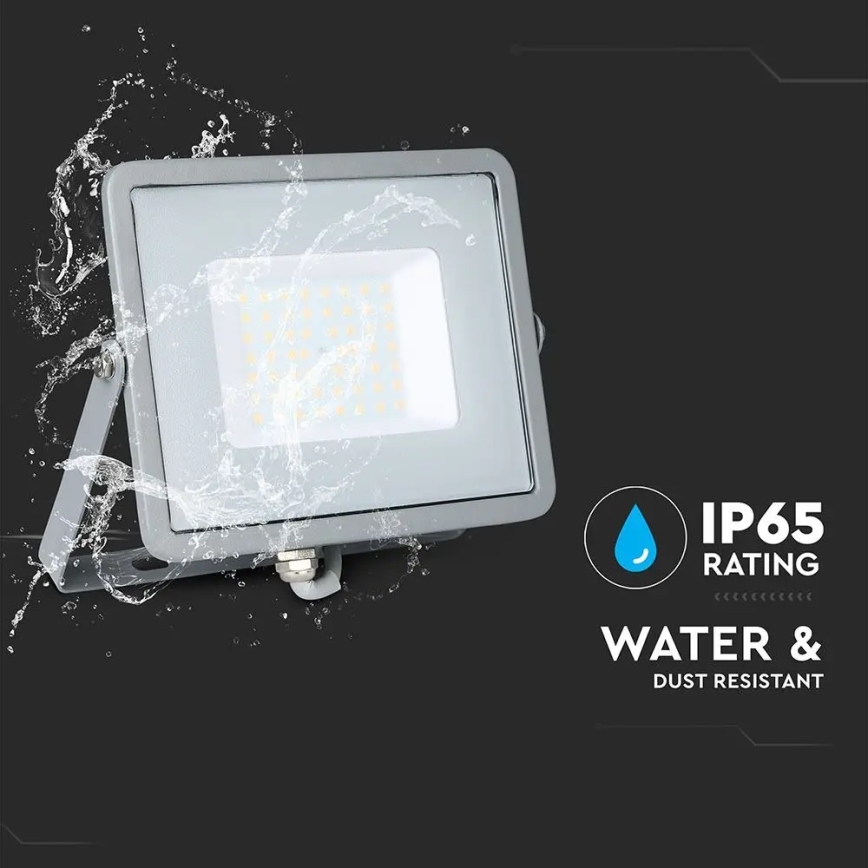 Holofote LED SAMSUNG CHIP LED/50W/230V 6400K IP65