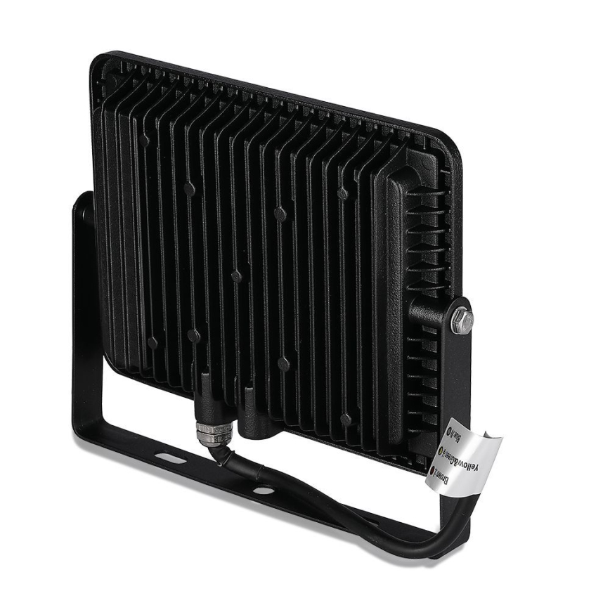 Holofote LED SAMSUNG CHIP LED/50W/230V 6500K IP65 preto