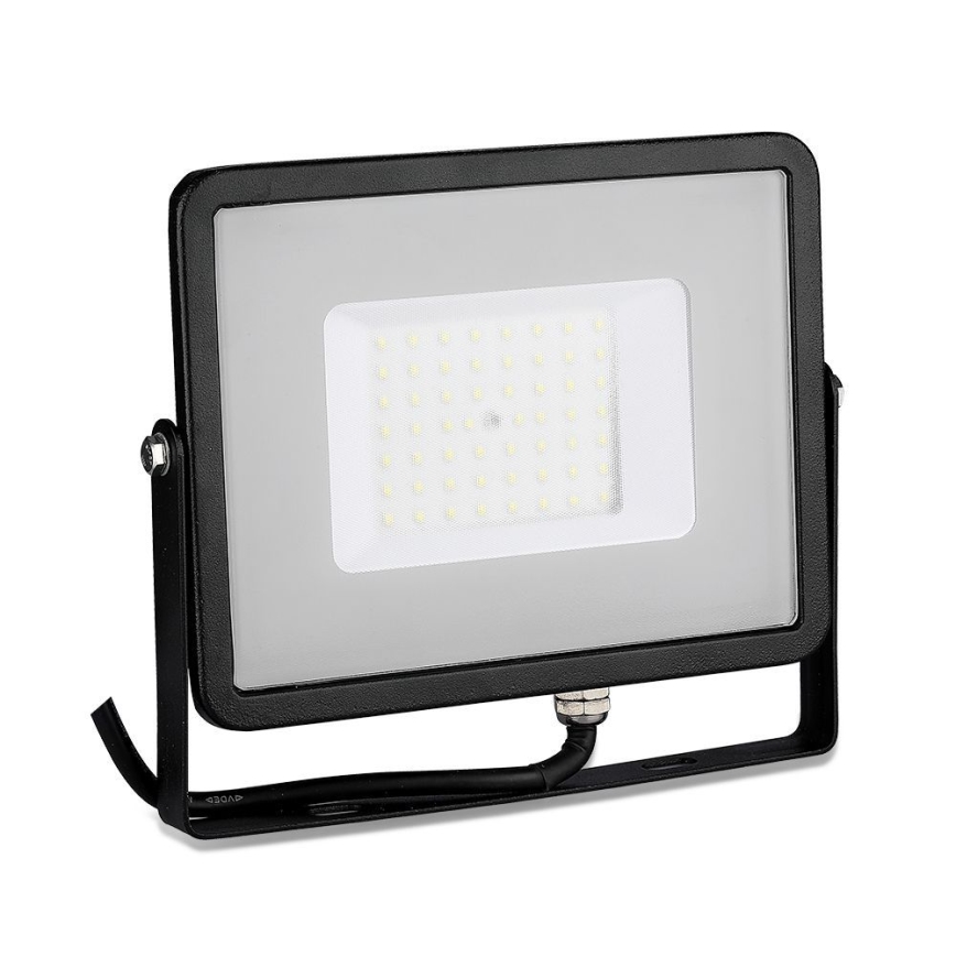 Holofote LED SAMSUNG CHIP LED/50W/230V 6500K IP65 preto
