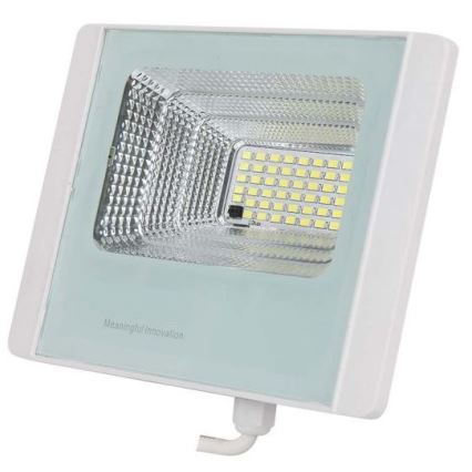 Holofote LED solar para exterior LED/12W/3,2V IP65 6400K + comando