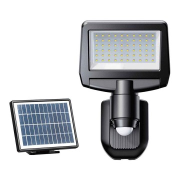 Holofote solar com sensor LED TOMI LED/10W/7,4V IP44