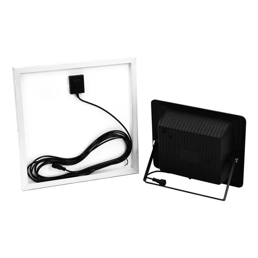 Holofote solar LED com regulação LED/20W/6,4V 4000K IP65 + controlo remoto