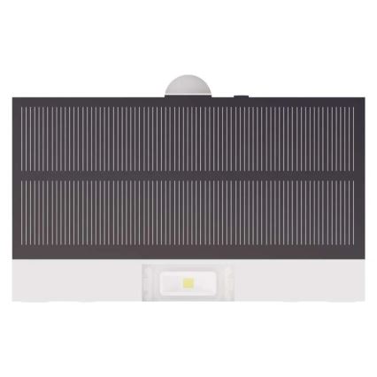 Holofote solar LED com sensor de movimento LED/3,7V 1200mAh 4000K IP65 branco