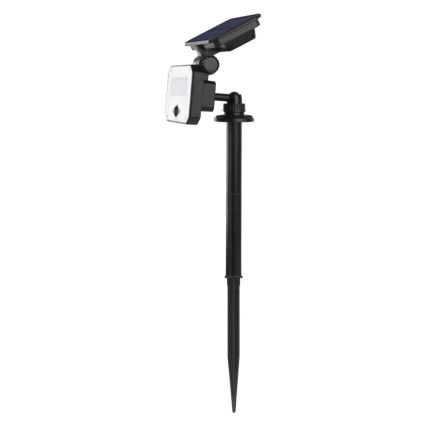 Holofote solar LED com sensor de movimento SPILO LED/3,7V 3600mAh 3000K IP54 + comando