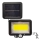 Holofote solar LED com sensor DUO LED/1W/3,7V 1200 mAh IP44