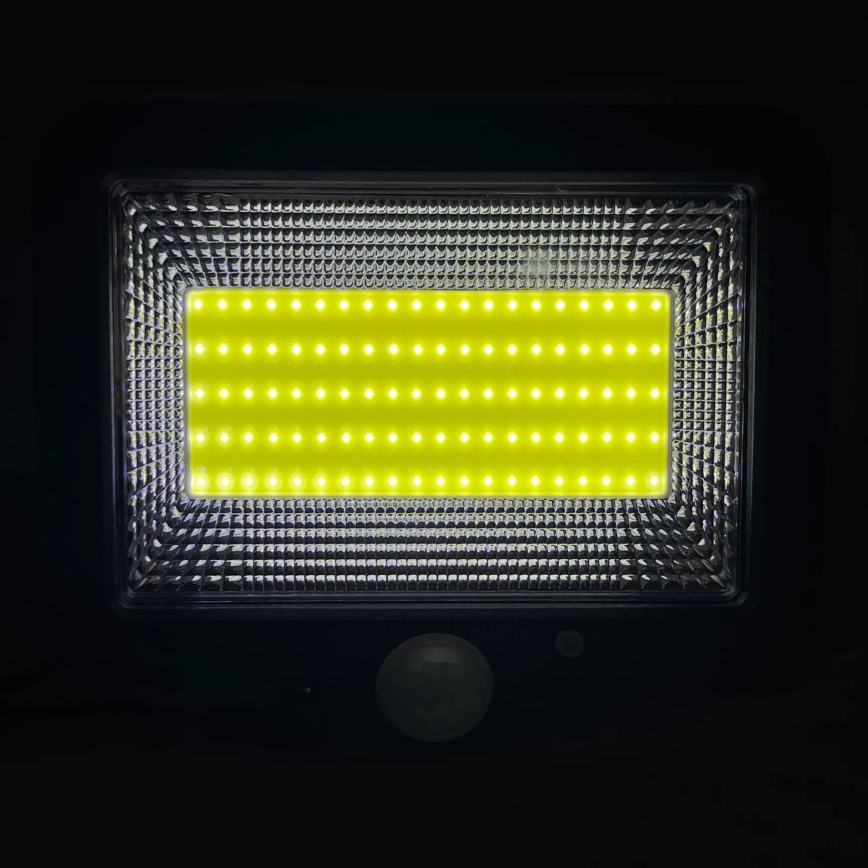 Holofote solar LED com sensor DUO LED/1W/3,7V 1200 mAh IP44