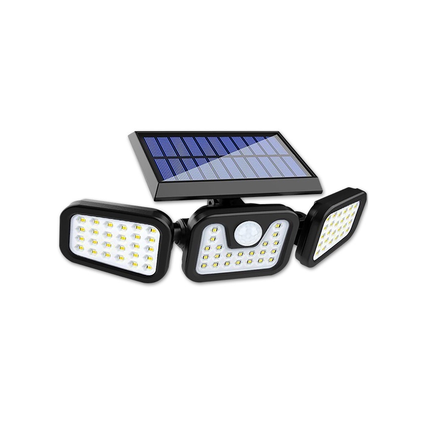 LED Flexível solar holofote com sensor LED/15W/3,7V IP54 4500K