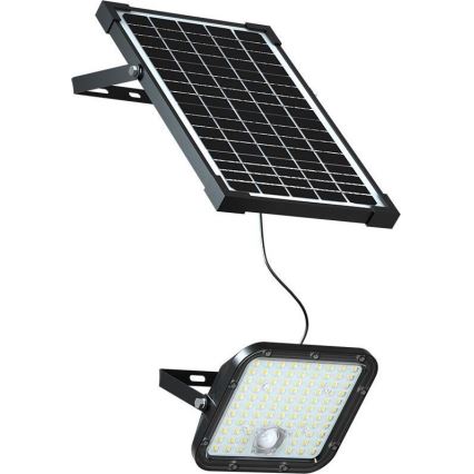 Holofote solar LED com sensor LED/30W/6,4V 4000K + comando