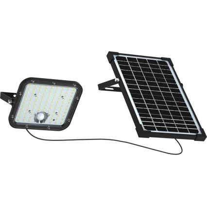 Holofote solar LED com sensor LED/30W/6,4V 6400K + comando