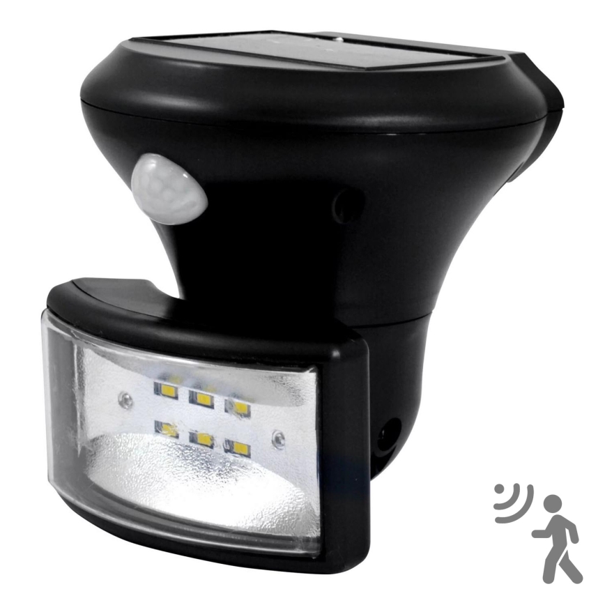 Holofote solar LED com sensor LED/5W/3,7V 2000 mAh IP44