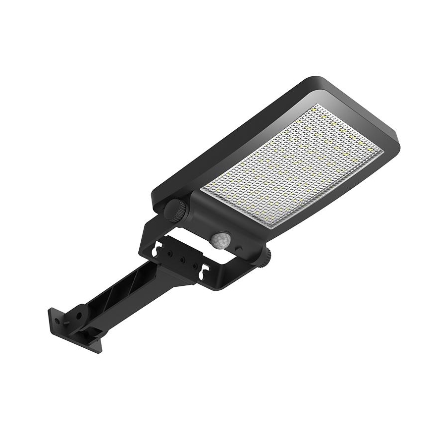 Holofote solar LED com sensor LED/5W/3,7V 4000K IP54 preto