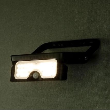 Holofote solar LED com sensor LED/5W/3,7V IP65 4000K