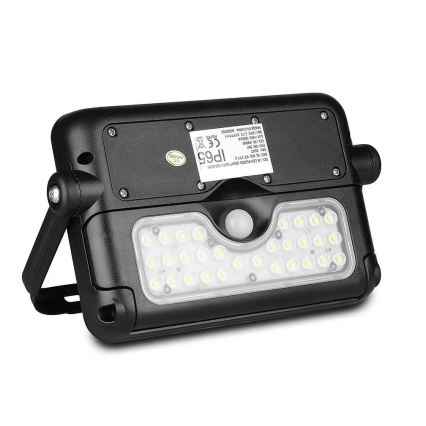Holofote solar LED com sensor LED/5W/3,7V IP65 4000K