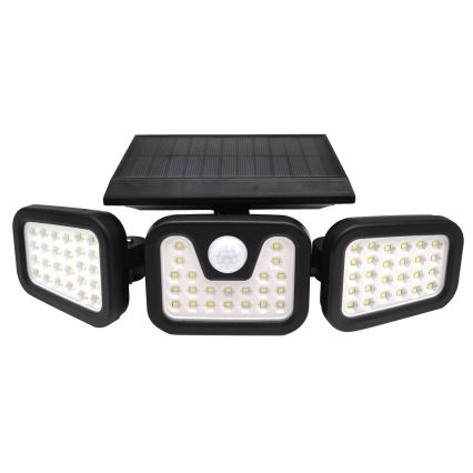 Holofote solar LED com sensor TRIO LED/0,6W/3,7V IP44