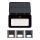 Holofote solar LED regulável com sensor de anoitecer e movimento LED/6W/3,7V 2200 mAh 3000/4000/6500K IP65