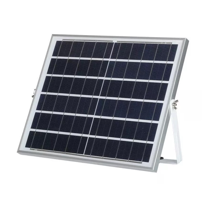 Holofote solar LED regulável LED/16W/3,2V 4000K IP65 10000 mAh + comando