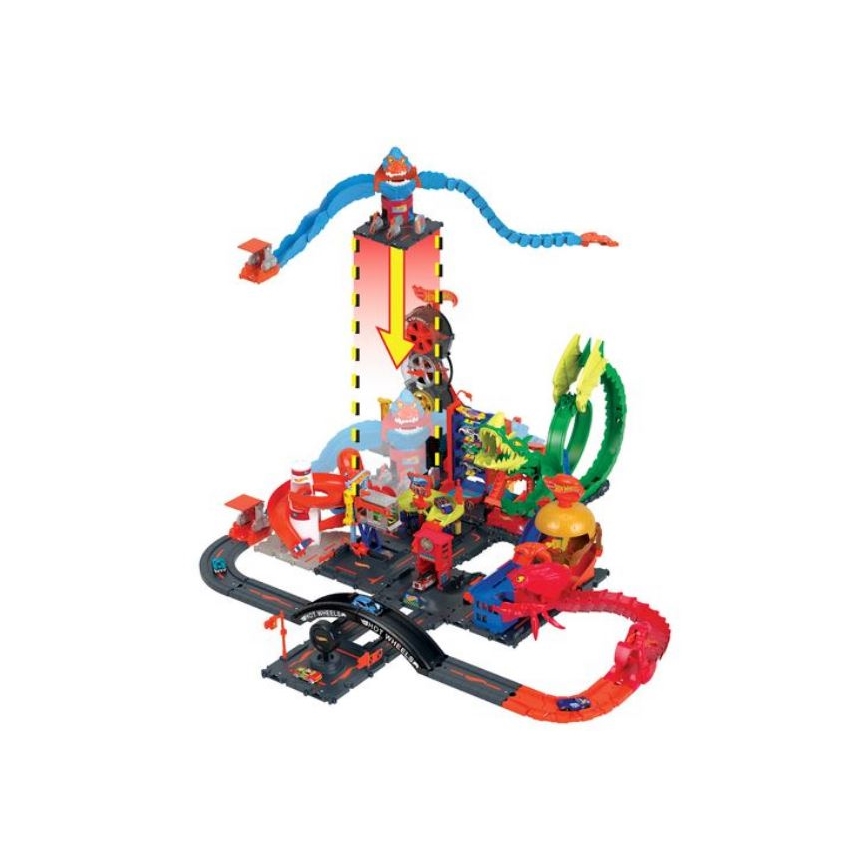 Hot Wheels - Pista de corridas City Gorilla