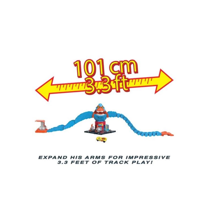 Hot Wheels - Pista de corridas City Gorilla