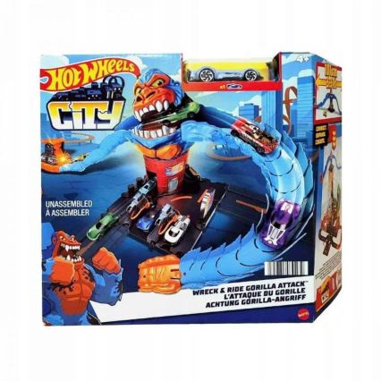 Hot Wheels - Pista de corridas City Gorilla