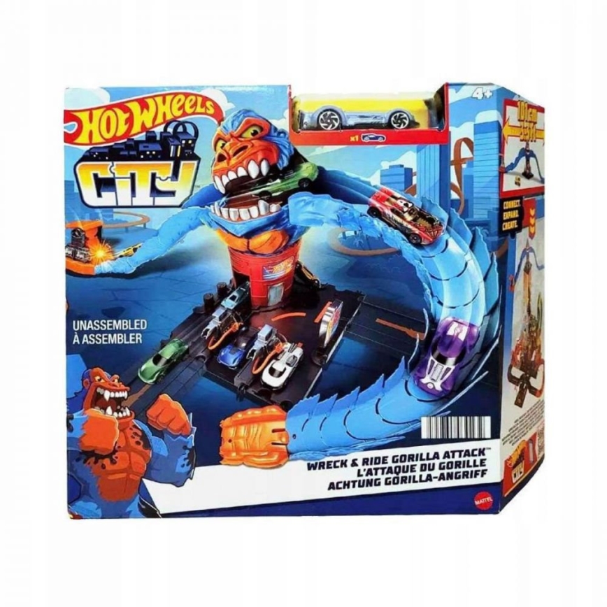 Hot Wheels - Pista de corridas City Gorilla