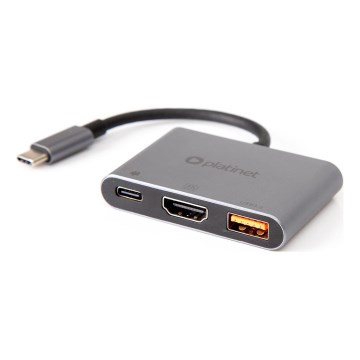 Hub USB 3em1 100W HDMI 4K